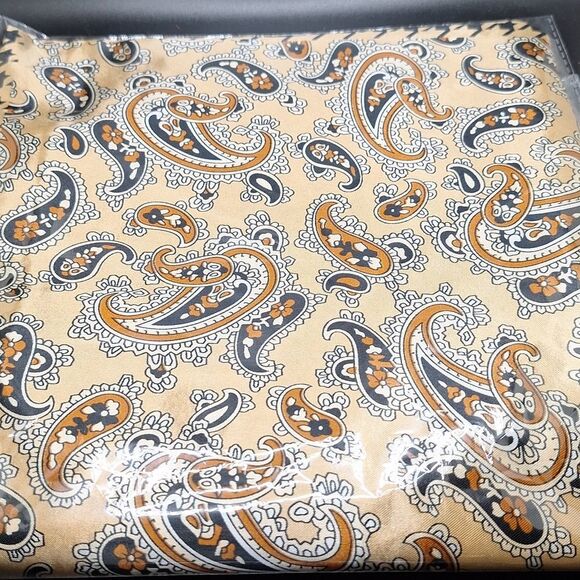 Elegant paisley luxury print scarf shawl wrap head cover - Picture 6 of 7